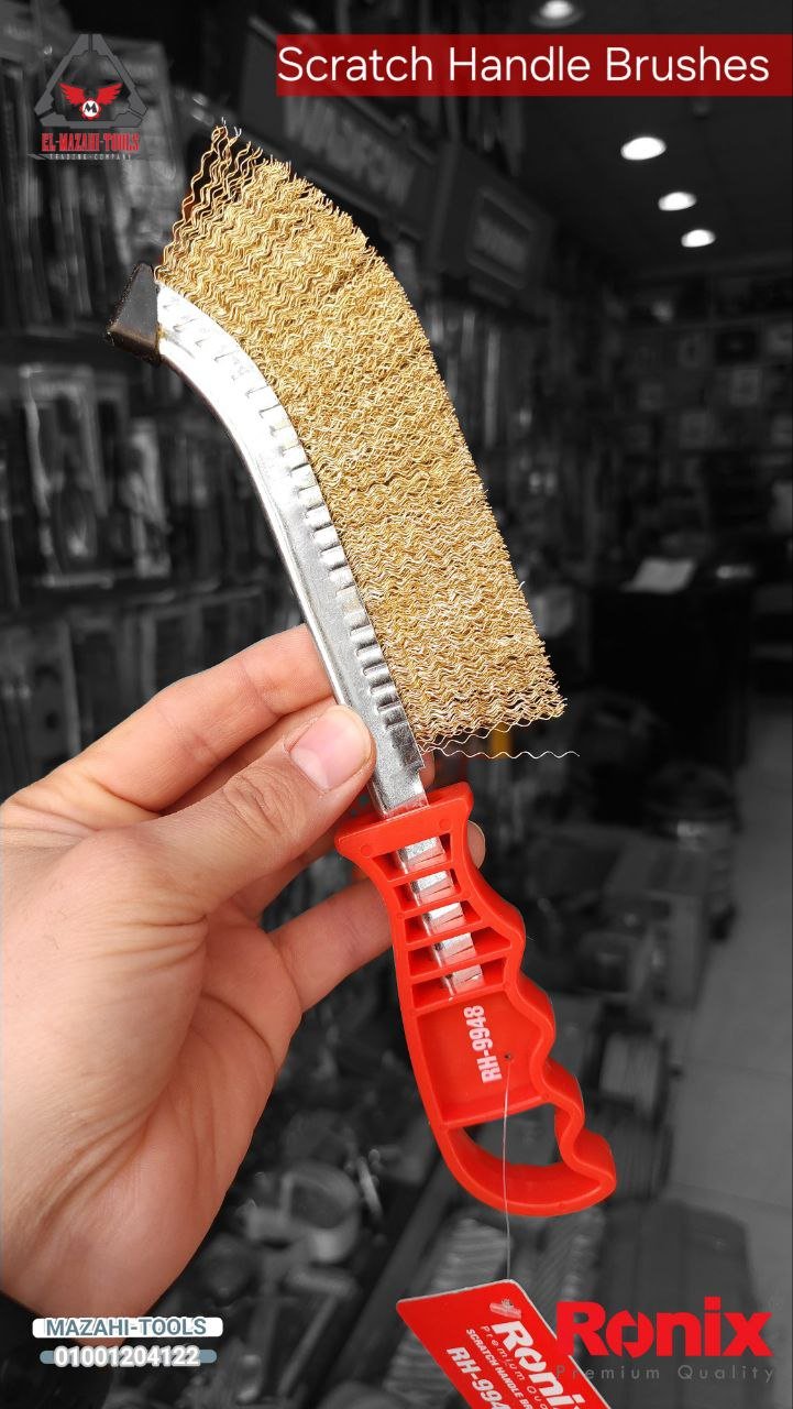فرشة سلك يدوي رفيعة من RONIX
