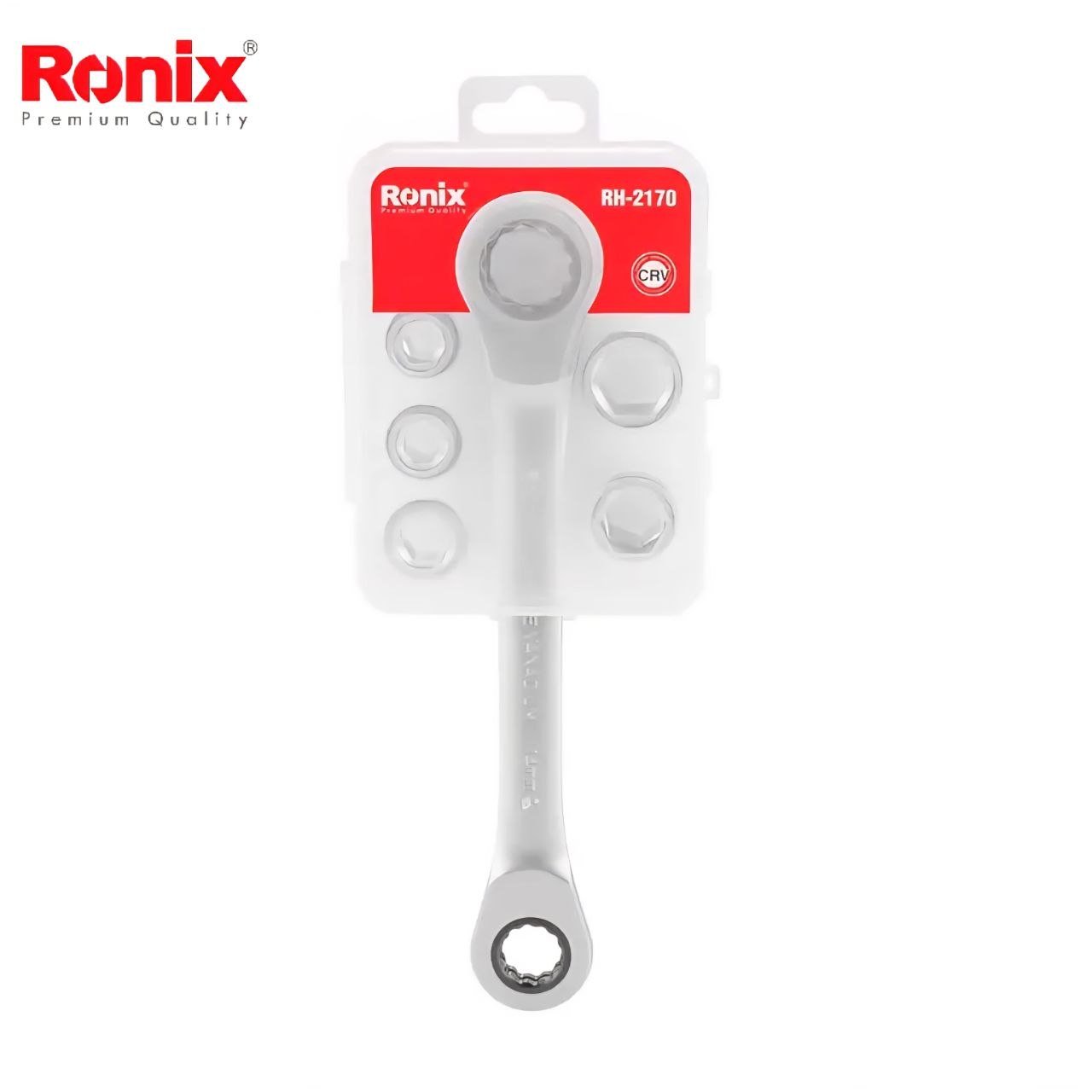 طقم مفتاح سيستم راتشة 7*1 8 – 19 مم من RONIX