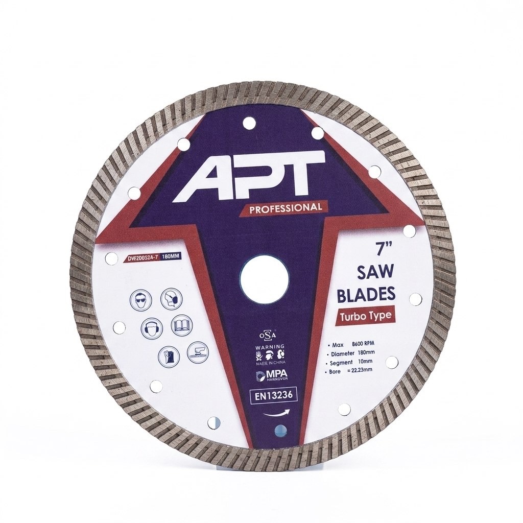 صنية الماظ 7″ تربو مقفولة سيراميك وجرانيت من APT