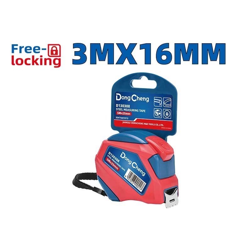 متر قياس فولاذي 3 متر × 16 مم من DongCheng
